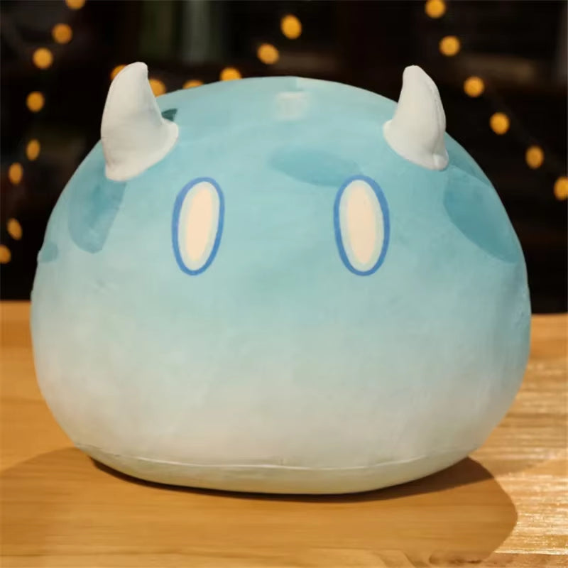 Anime Project Genshin Impact Slime Pillow Doll Women Men Kawaii Cartoon Cosplay Plush Accessories