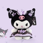 New Cartoon Animation Colorful Melody Plush Toy Cute Big-Eared Dog Kuromi Doll as a Holiday Gift for Girlfriend