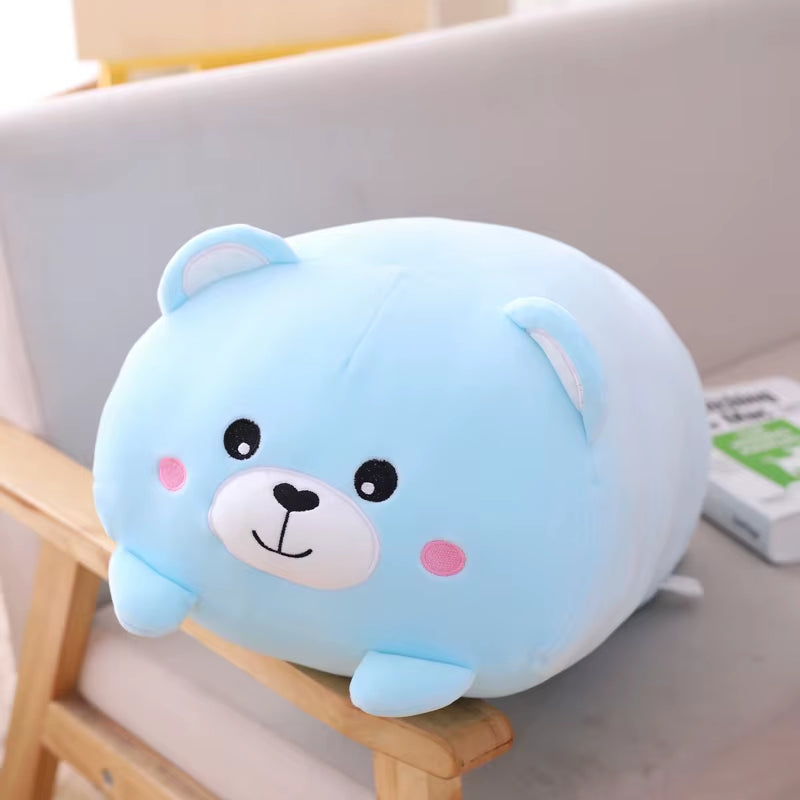 20Cm Kawaii Animal Dinosaur Pig Cat Bear Plush Toy Soft Panda Hamster Elephant Deer Stuffed Doll Pillow Birthday Gift