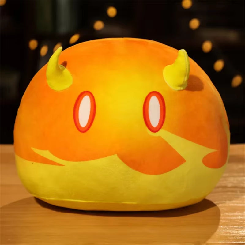 Anime Project Genshin Impact Slime Pillow Doll Women Men Kawaii Cartoon Cosplay Plush Accessories