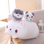 20Cm Kawaii Animal Dinosaur Pig Cat Bear Plush Toy Soft Panda Hamster Elephant Deer Stuffed Doll Pillow Birthday Gift