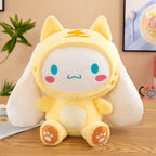 Kawaii Japanese Cartoon Girlish Heart Cinnamoroll Cute Plushie Toy Soft Stuffed Dolls Toys for Children'S Birthday Gift