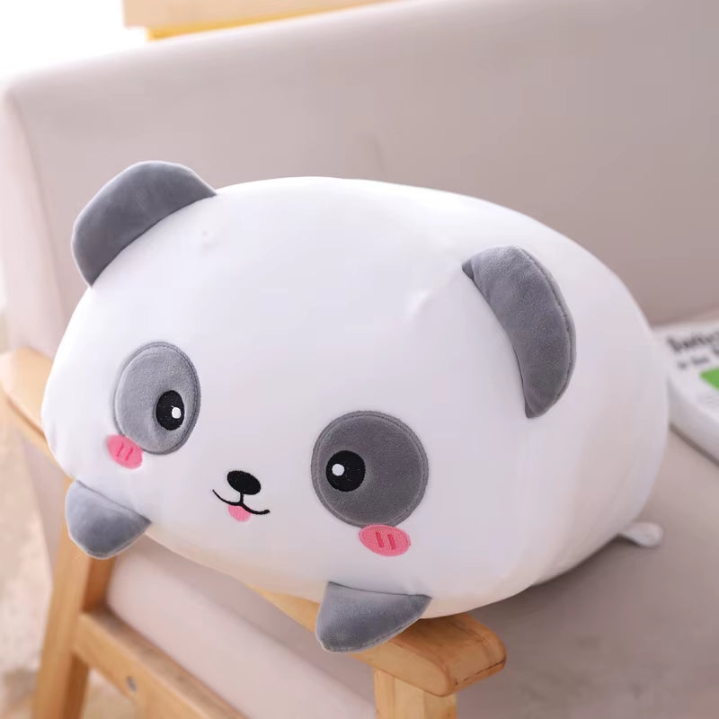 20Cm Kawaii Animal Dinosaur Pig Cat Bear Plush Toy Soft Panda Hamster Elephant Deer Stuffed Doll Pillow Birthday Gift